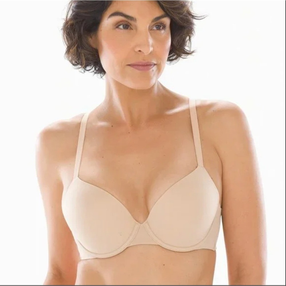 Soma 36DD Enbliss Full Coverage‎ Bra Green Smooth Everyday T-Shirt Bra